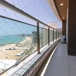 Modern Beachfront W. Magnificent Seaview Fortaleza (Ceara)