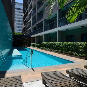 Apartamento Pink One - Apto Novo, Moderno, Varanda, Poucos Passos Da Estacao Luz - Estacionamento Gratuito, São Paulo